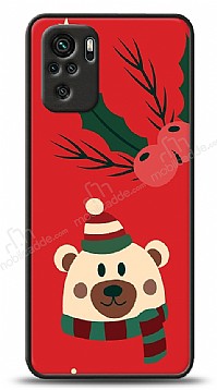 Dafoni Art Xiaomi Redmi Note 10 Christmas Bear Klf