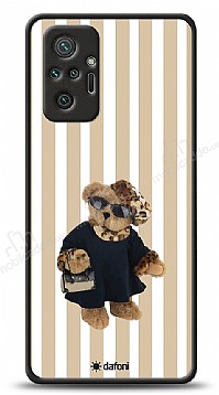 Dafoni Art Xiaomi Redmi Note 10 Pro Madame Teddy Bear Kılıf
