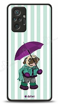 Dafoni Art Xiaomi Redmi Note 10 Pro Pug in the Rain Klf