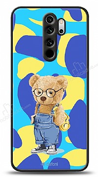 Dafoni Art Xiaomi Redmi Note 8 Pro Student Teddy Bear Klf