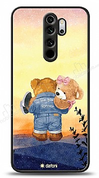 Dafoni Art Xiaomi Redmi Note 8 Pro Sunset Teddy Bears Klf