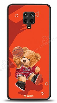 Dafoni Art Xiaomi Redmi Note 9 Pro Basketball Bear Klf