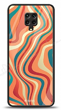 Dafoni Glossy Xiaomi Redmi Note 9 Pro Colorful Waves Klf