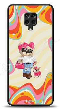 Dafoni Art Xiaomi Redmi Note 9 Pro Pinky Bear Klf