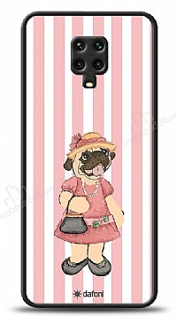 Dafoni Art Xiaomi Redmi Note 9 Pro Pug Girl Klf