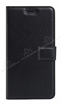 Samsung Galaxy A01 Core Czdanl Kapakl Siyah Deri Klf