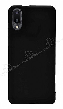 Samsung Galaxy A02 Siyah Silikon Klf