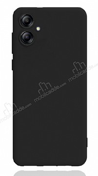 Samsung Galaxy A04e Kamera Korumal Siyah Silikon Klf