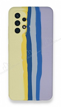 Samsung Galaxy A52 / A52 5G Rainbow Lansman Sar-Mor Silikon Klf