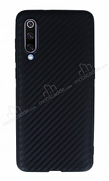Xiaomi Mi 9 Karbon Siyah Silikon Klf