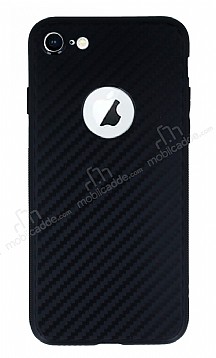 iPhone 7 / 8 Karbon Siyah Silikon Klf