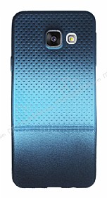 Samsung Galaxy A3 2016 Mavi Noktal Ultra nce Silikon Klf