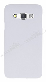 Samsung Galaxy A3 Mat Beyaz Rubber Klf
