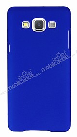 Samsung Galaxy A3 Mat Mavi Rubber Klf