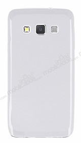 Samsung Galaxy A3 Beyaz Silikon Klf