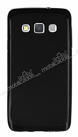 Samsung Galaxy A3 Siyah Silikon Klf