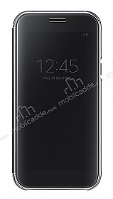 Samsung Galaxy A5 2017 Orjinal Clear View Uyku Modlu Siyah Klf