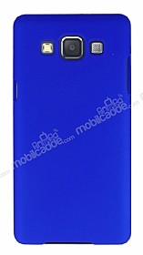 Samsung Galaxy A5 Mat Mavi Rubber Klf