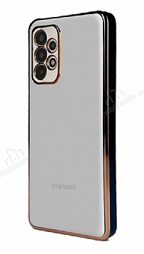 Samsung Galaxy A52 / A52 5G Kamera Korumal Bumper Siyah Silikon Klf