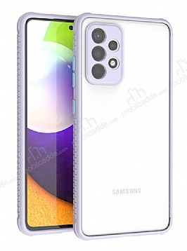 Samsung Galaxy A52s 5G Kamera Korumal Kaff Mor Klf