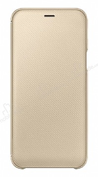 Samsung Galaxy A6 2018 Orjinal Kapakl Gold Klf