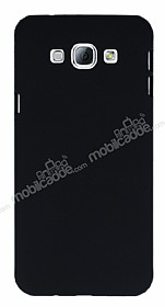 Samsung Galaxy A8 Siyah Sert Rubber Klf