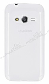 Samsung Galaxy Ace 4 Parlak effaf Silikon Klf