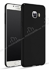 Samsung Galaxy C5 Tam Kenar Koruma Siyah Rubber Klf