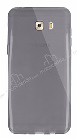 Dafoni Aircraft Samsung Galaxy C9 Pro Ultra nce effaf Siyah Silikon Klf