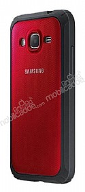 Samsung Galaxy Core Prime Orjinal Koruyucu Krmz Klf