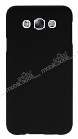 Samsung Galaxy E7 Mat Siyah Rubber Klf
