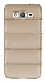 Samsung Galaxy Grand Prime Bubble effaf Gold Silikon Klf