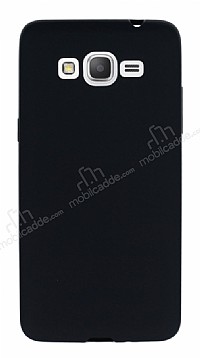 Samsung Galaxy Grand Prime / Prime Plus Mat Siyah Silikon Klf