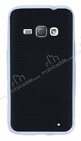 Samsung Galaxy J1 2016 effaf Kenarl Siyah Silikon Klf