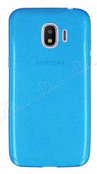 Samsung Grand Prime Pro J250F Ultra nce effaf Mavi Silikon Klf