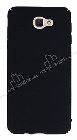 Samsung Galaxy J5 Prime Tam Kenar Koruma Siyah Rubber Klf