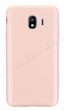 Samsung Galaxy J6 Plus Mat Rose Gold Silikon Klf