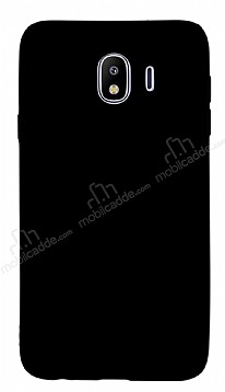Samsung Galaxy J6 Plus Mat Siyah Silikon Klf