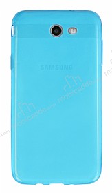 Samsung Galaxy J7 2017 Ultra nce effaf Mavi Silikon Klf