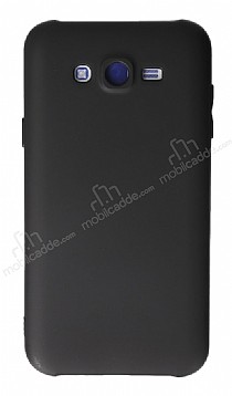 Samsung Galaxy J7 / Galaxy J7 Core Kamera Korumal Siyah Silikon Klf