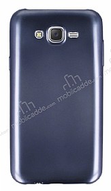 Samsung Galaxy J7 / Galaxy J7 Core Metalik Siyah Silikon Klf