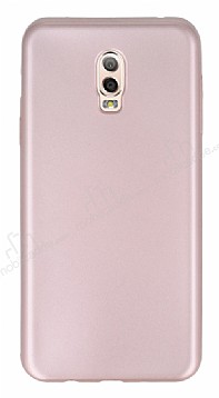 Samsung Galaxy C8 Mat Rose Gold Silikon Klf