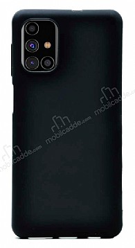 Samsung Galaxy M31s Siyah Silikon Klf