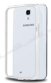 Samsung Galaxy Mega 6.3 Bumper Beyaz ereve Klf