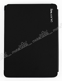 Samsung Galaxy Note 10.1 2014 Edition Standl Kapakl Siyah Klf