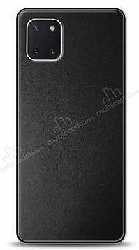 Samsung Galaxy Note 10 Lite Metal Siyah Rubber Klf