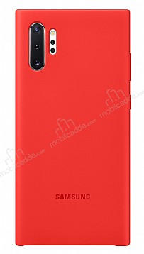 Samsung Galaxy Note 10 Plus Orjinal Kırmızı Silikon Kılıf