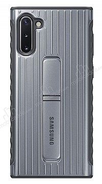 Samsung Galaxy Note 10 Orjinal Koruyucu Silver Klf