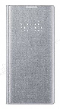 Samsung Galaxy Note 10 Orjinal Led View Cover Silver Klf