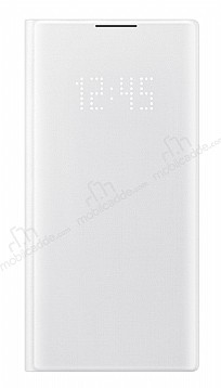 Samsung Galaxy Note 10 Orjinal Led View Cover Beyaz Klf